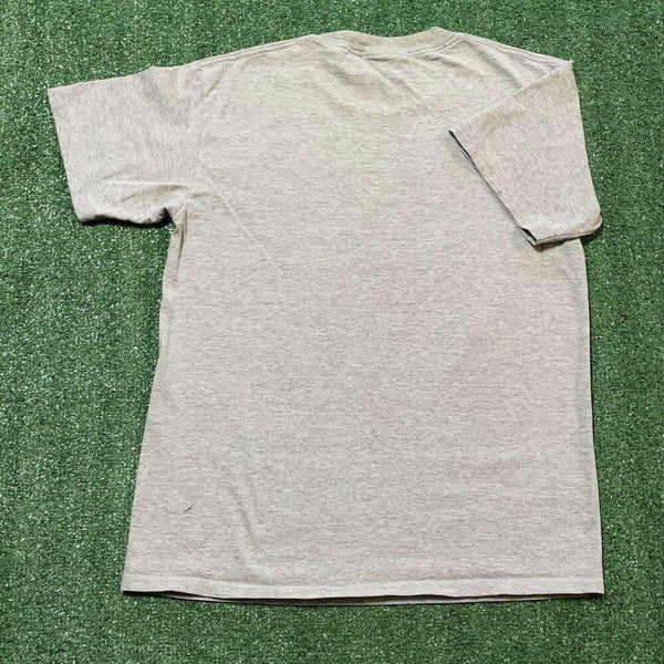 Boston Red Sox Shirt Men Medium Gray MLB Baseball Vintage 90s