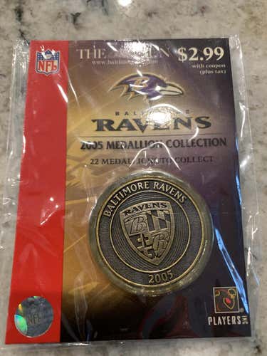 Complete Baltimore Ravens 2005 Medallion Set