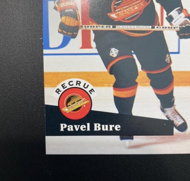 Vintage Pavel Bure 96 Vancouver Canucks Starter NHL Jersey 