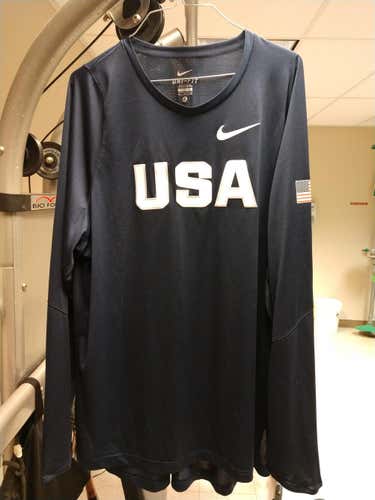 Blue Used Men's Adult XL Nike Shirt