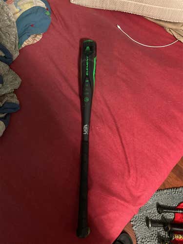 Kid Pitch (9YO-13YO)  Alloy Element (-8) 21 oz 29" Bat