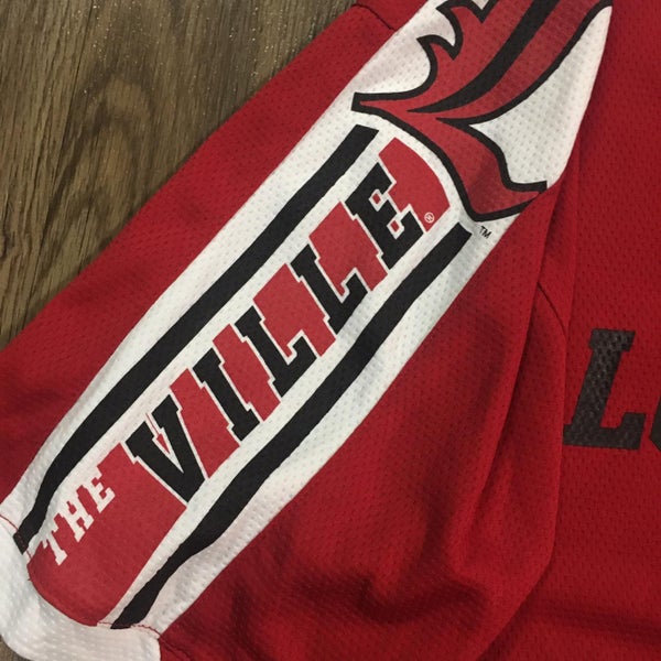 Team Issued Louisville Cardinals Football Warm Up Shirt
