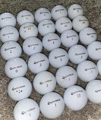 60 Pack Used TaylorMade Assorted Golf Balls