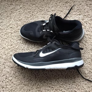 Black Men's Size 9.0 (Women's 10) Nike Golf Shoes