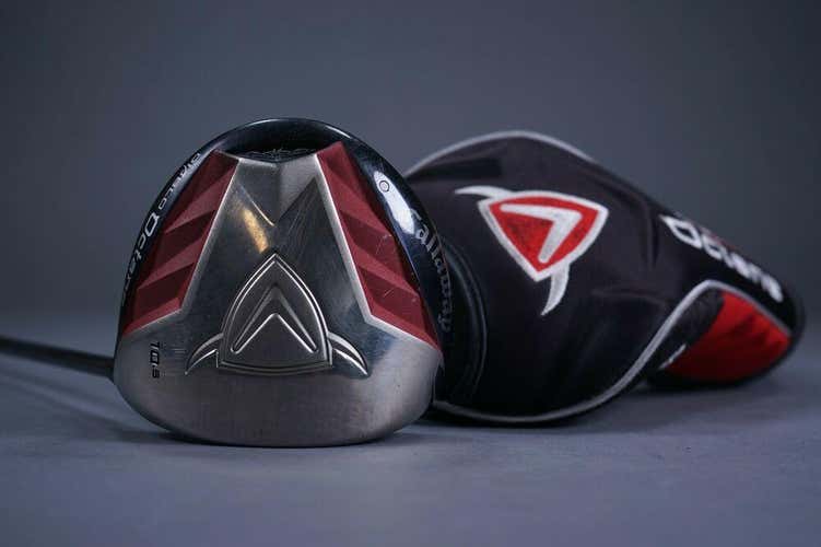 CALLAWAY GOLF DIABLO OCTANE 10.5* DRIVER W/ STIFF FLEX SHAFT & HEADCOVER