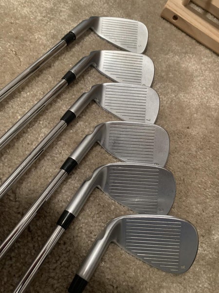 Used Men's Ping Right Handed I20 Iron Set Stiff Flex Steel Shaft