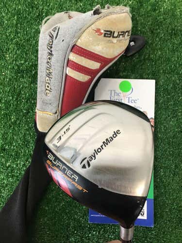 TaylorMade Burner Superfast Fairway 3 Wood 15* With Regular Graphite Shaft