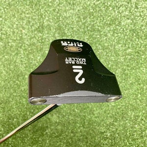 Rife Two Bar Mallet Putter, RH, 35” No H/C- Good Condition!