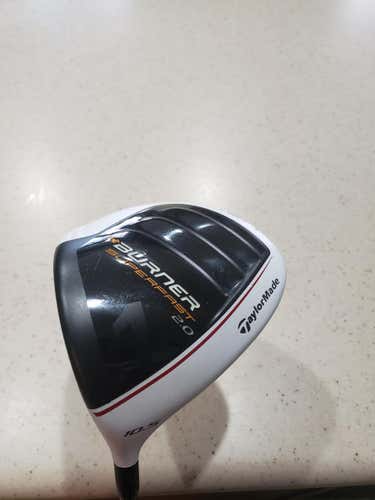 Used Men's TaylorMade Left Hand Burner Superfast Driver Regular Flex 10.5 Loft