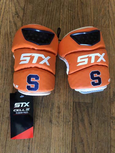 **BRAND NEW** Syracuse Orange,  STX Cell III Elbow Pads