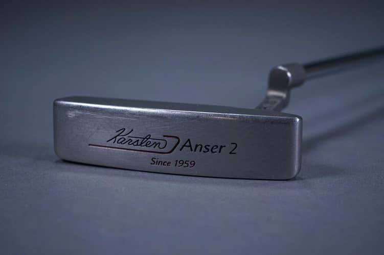 PING BLACK DOT KARSTEN ANSER 2 35” BLADE PUTTER W/ SUPER STROKE SLIM 3.0 GRIP