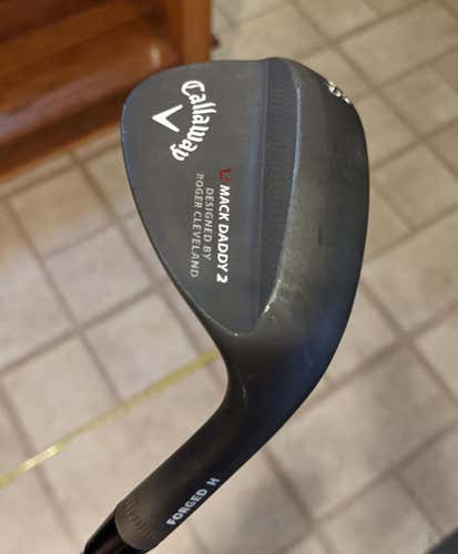Used Callaway Right Handed Mack Daddy 2 Wedge Wedge Flex 52 Degree Steel Shaft