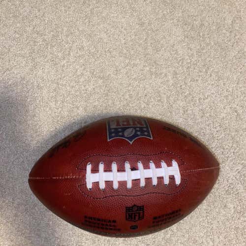 Used Wilson Football Authentic NFL “The Duke Football”