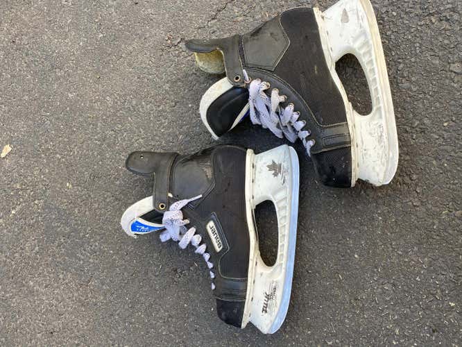 Used Senior Bauer Supreme Custom Hockey Skates Extra Wide Width Size 10