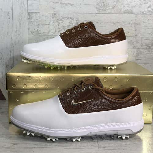 Nike Victory Tour Golf Shoes White British Tan