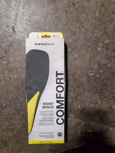 Superfeet Hockey Comfort Insoles Size C 5-6 US