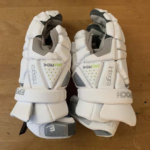 White New Epoch Integra Elite 13" Lacrosse Gloves