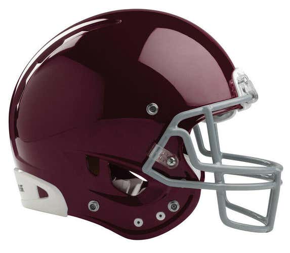 New Rawlings NRG Quantum helmet w/facemask adult small football faceguard maroon