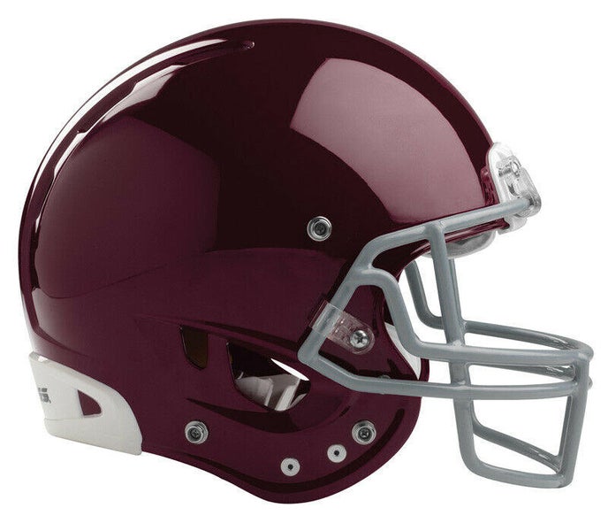 New Rawlings NRG Quantum helmet w/facemask adult small football faceguard maroon