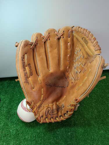 Rawlings Used Brown Left Hand Throw 11.5" Baseball Glove
