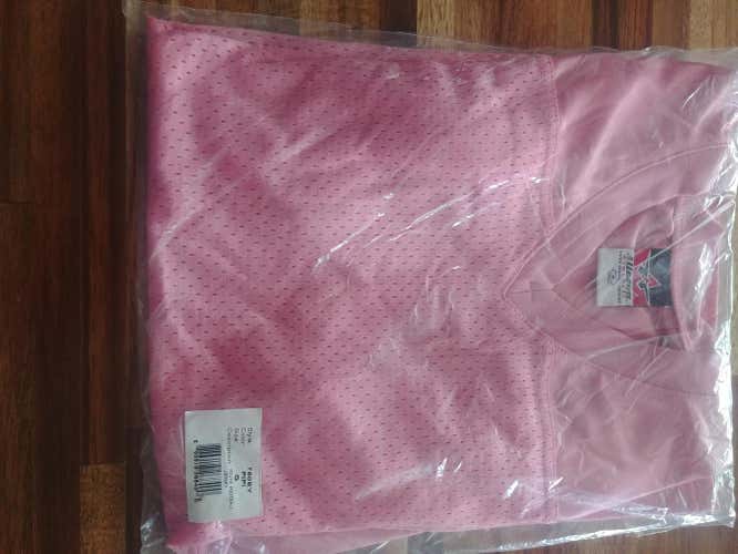 Pink New Youth Small Jersey