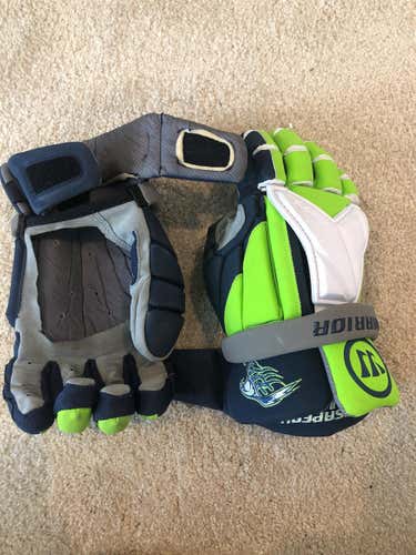 Used Warrior Evo Pro 13" Lacrosse Gloves