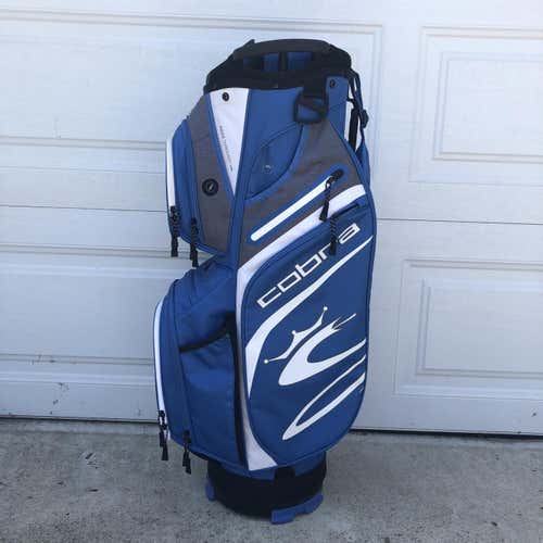 Blue Unisex Cobra Bag