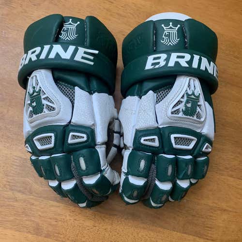 Green Brine King IV 13" Lacrosse Gloves