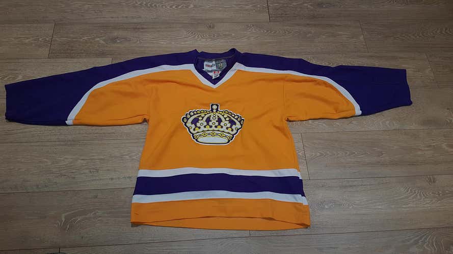 Yellow Unisex Used Adult Size 52 CCM Jersey Pro Stock