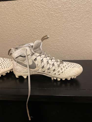 White Adult Molded Cleats Nike