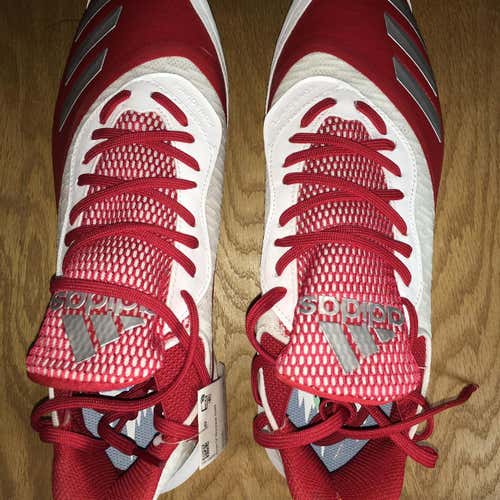 adidas Men's Icon V Bounce Iced Out Metal Baseball Cleats Size 12.5 New