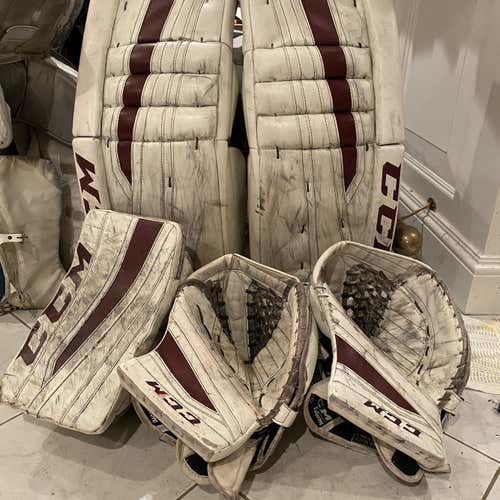 Used 34" Regular Extreme Flex II  Pro Goalie Full Set