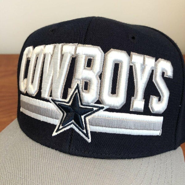 Vintage Dallas Cowboys Hat Snapback Mens Blue Gray NFL Football Adjustable  Cap