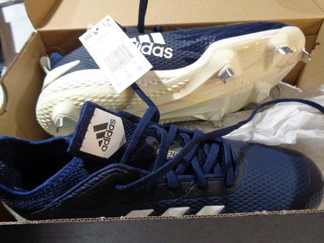 New Size 8.5 Men's Adidas Afterburner V Navy/White