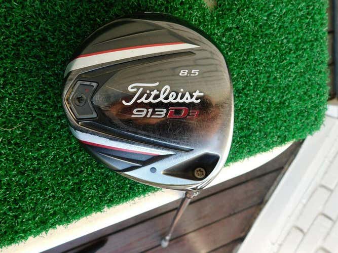 Titleist 913D3 8.5* Driver w/ Diamana 72g Stiff Flex Shaft