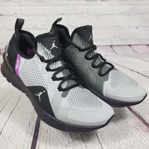 Nike Size 11 Black Silver Air Jordan React Havoc