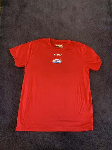 Red Adult XL CCM Shirt