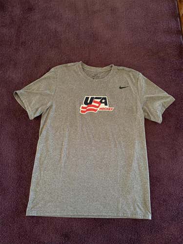 Gray Adult Large Nike Shirt