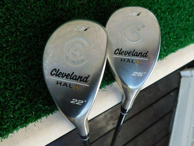 Cleveland HALO (3 & 4) Hybrid Set w/ Cleveland Regular Flex Shafts