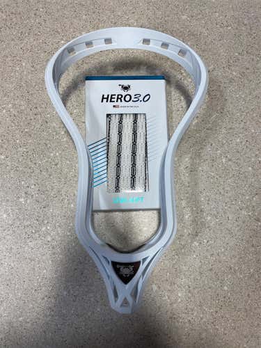 White Unstrung Rebel O Head