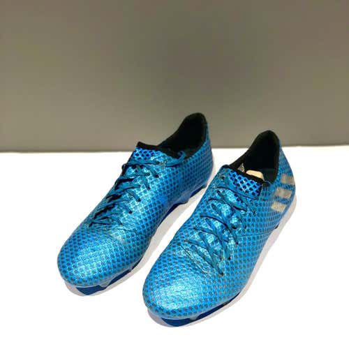 Blue Men's Molded Cleats Adidas Adidas Messi 16.1 FG Cleats-Send Offers