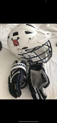 Cascade CLH2 Helmet And Size 10 Gloves