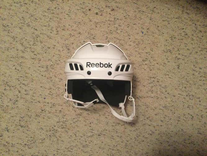 White New Medium Reebok 11K Helmet Pro Stock