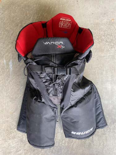Black Senior Large Bauer Vapor X 7.0  Hockey Pants