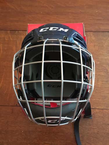 Blue New XS CCM Resistance 100 Helmet