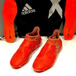Red Men's Molded Cleats Adidas X 16+ Cleats-Send Offers