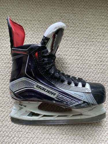 Used Junior Bauer Vapor 1X Hockey Skates Extra Wide Width Size 5