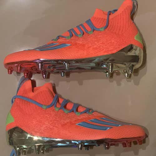 Orange Men's Size 11.5 (Women's 12.5) Adidas