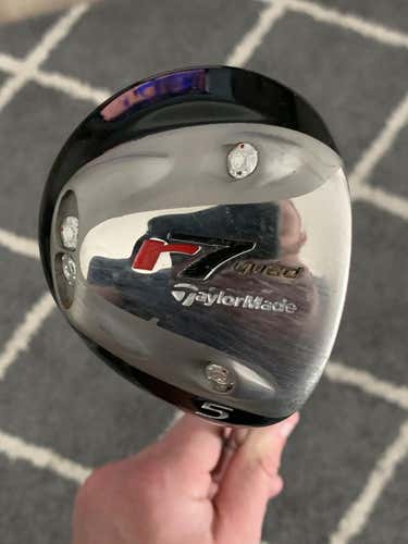 Used Men's TaylorMade Right Handed R7 Steel Fairway Wood Regular Flex 5 Wood