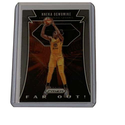 Nneka Ogwumike Los Angeles Sparks 20 Panini Prizm WNBA Far Out! Insert #3